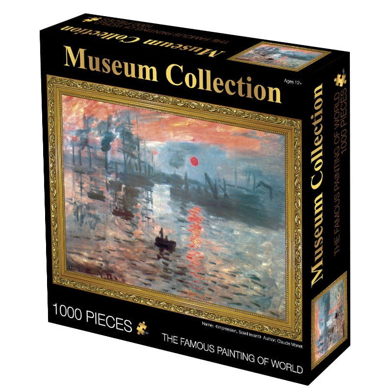 1000pcs Museum Collection Hard Puzzle