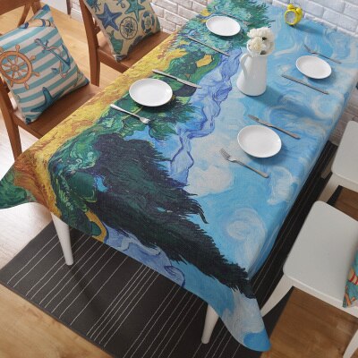 Van Gogh tablecloth