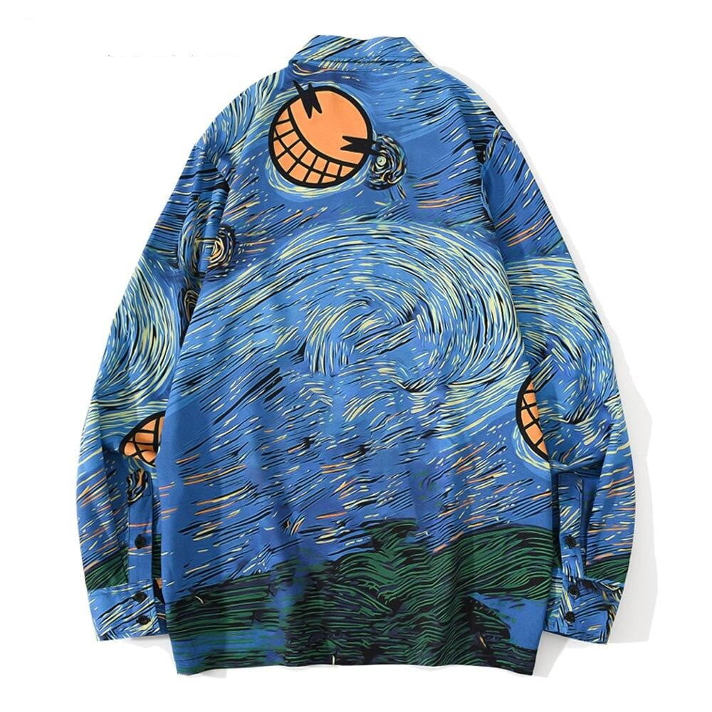 Rick & Morty X Starry night shirt