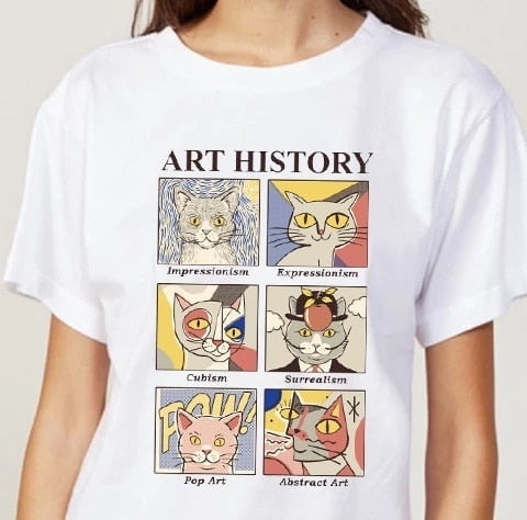 Art History x Cats T-shirt