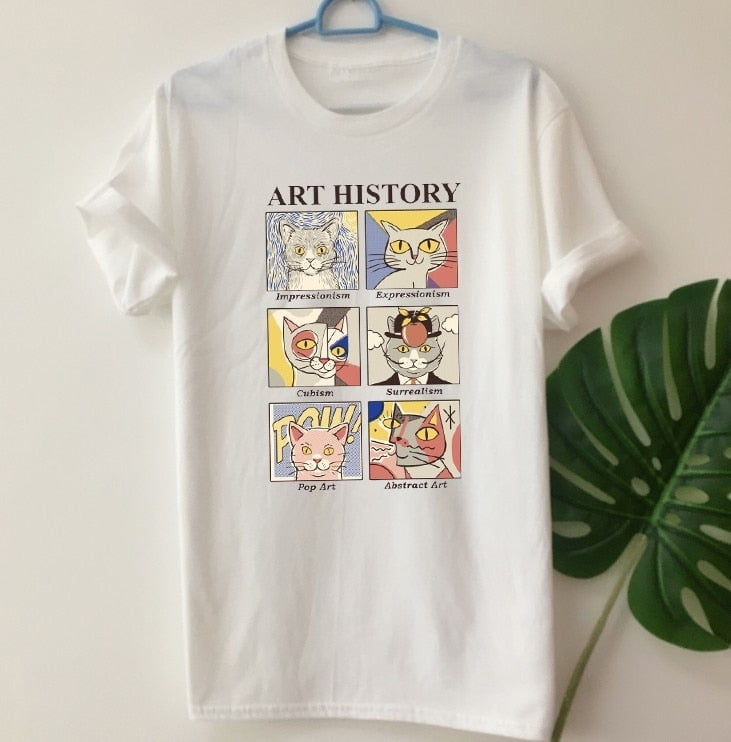 Art History x Cats T-shirt