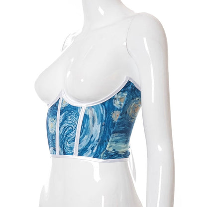 Van Gogh underbust corset belt