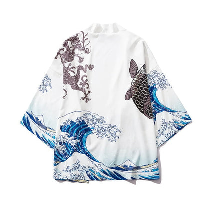 The great wave off kanagawa Kimono