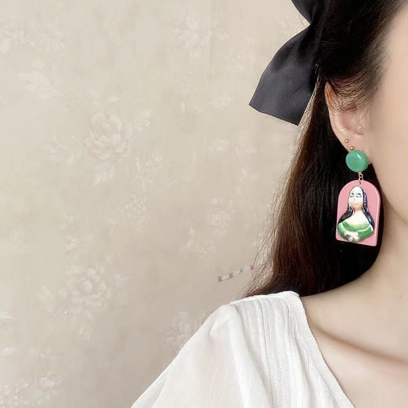 Artsy Cartoon Earrings