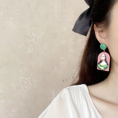 Artsy Cartoon Earrings