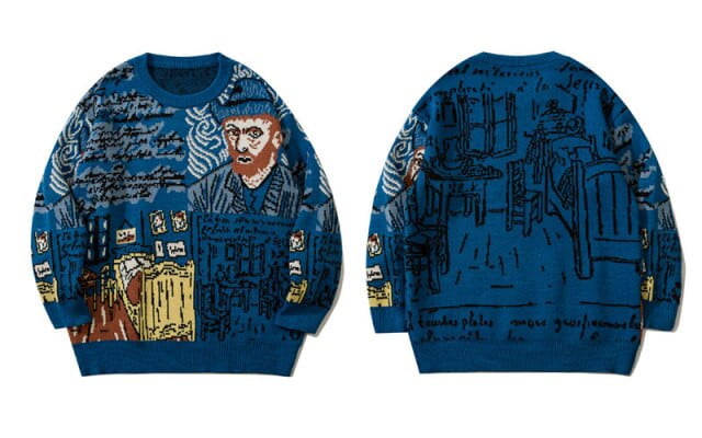 Van Gogh's life sweater