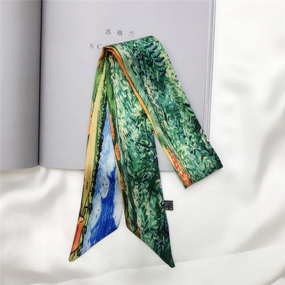 Van Gogh Ribbon scarves