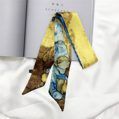 Van Gogh Ribbon scarves