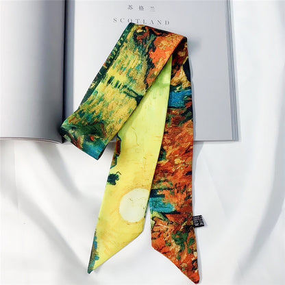 Van Gogh Ribbon scarves