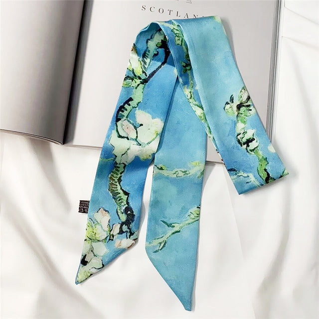 Van Gogh Ribbon scarves