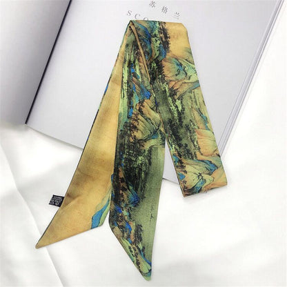 Van Gogh Ribbon scarves