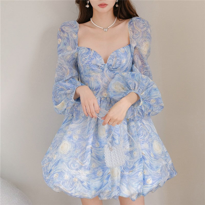 Starry Night short fairy dress