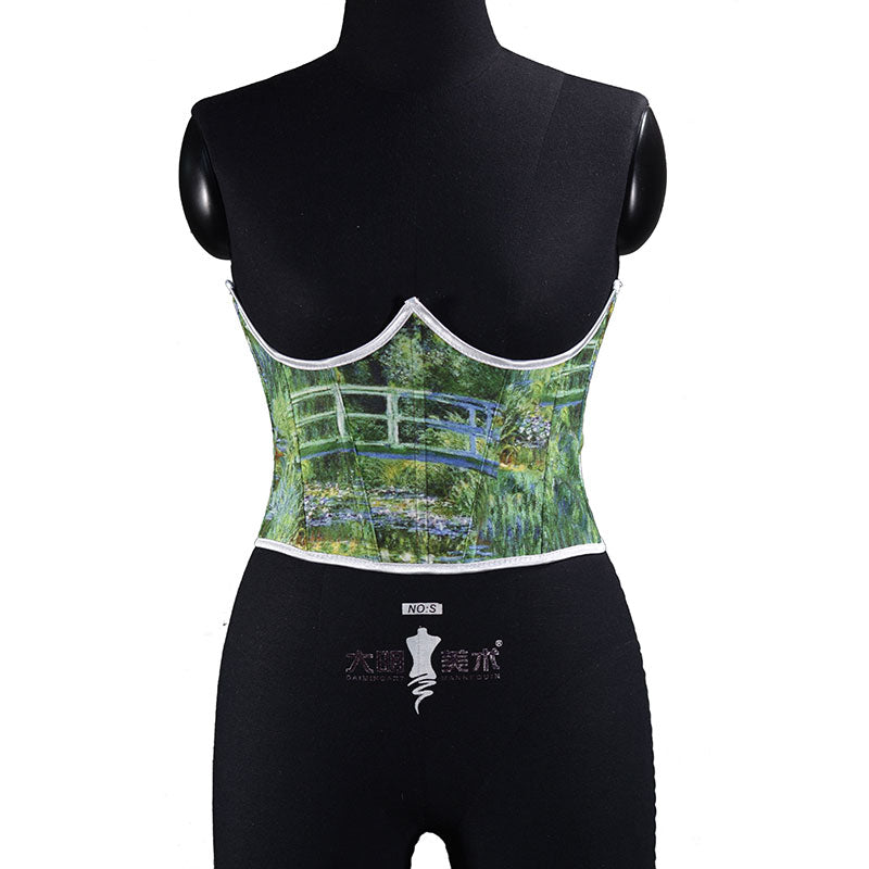 Claude Monet Underbust Corset