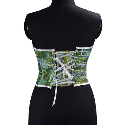 Claude Monet Underbust Corset