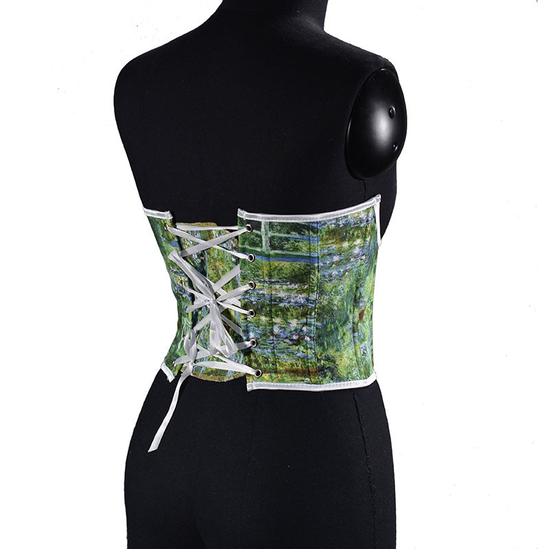 Claude Monet Underbust Corset