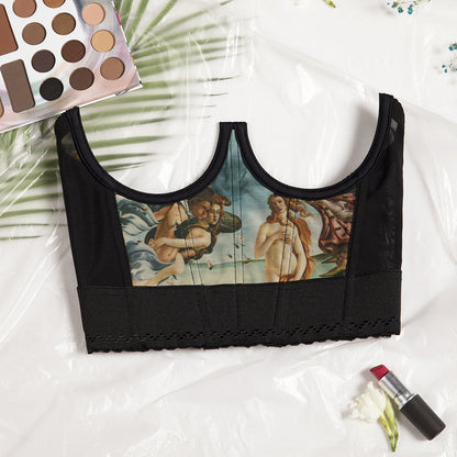 Classical artsy Underbust Corset Tops