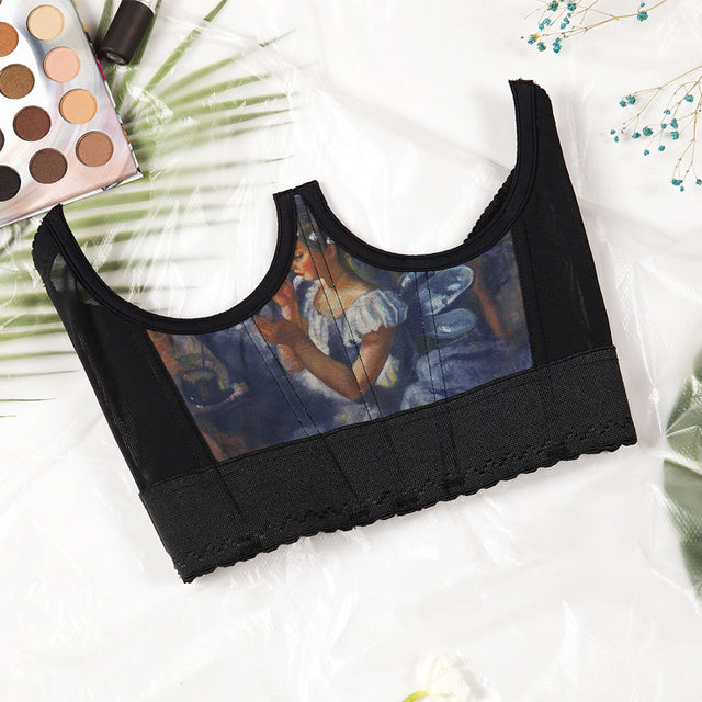 Classical artsy Underbust Corset Tops