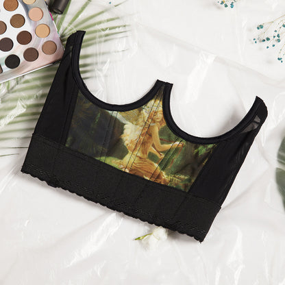 Classical artsy Underbust Corset Tops