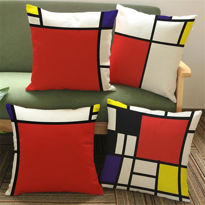 piet mondrian pillow cases