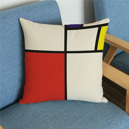 piet mondrian pillow cases