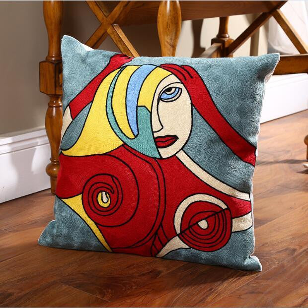 Picasso style pillow cases