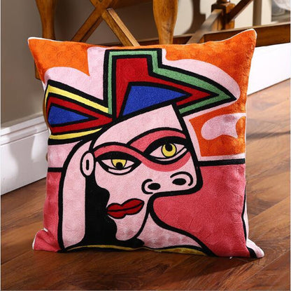 Picasso style pillow cases