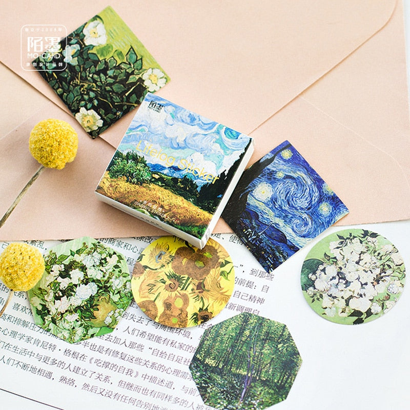 Van Gogh Mini Stickers Box