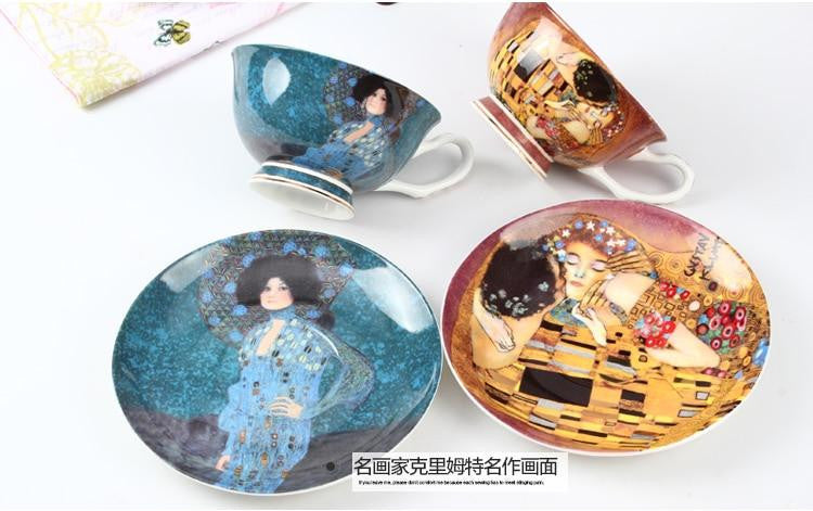 Gustav Klimt Teacups