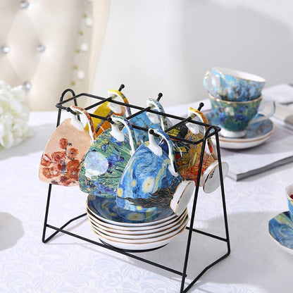 Van Gogh tea cups