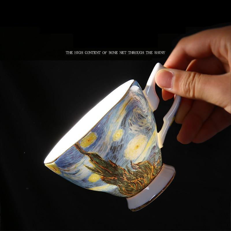 Van Gogh tea cups