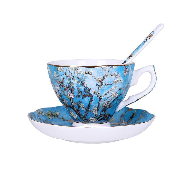 Van Gogh tea cups