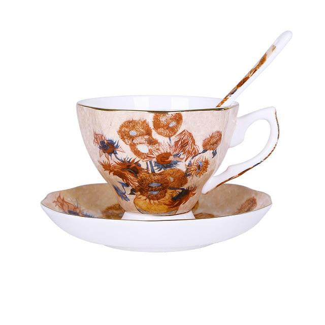 Van Gogh tea cups