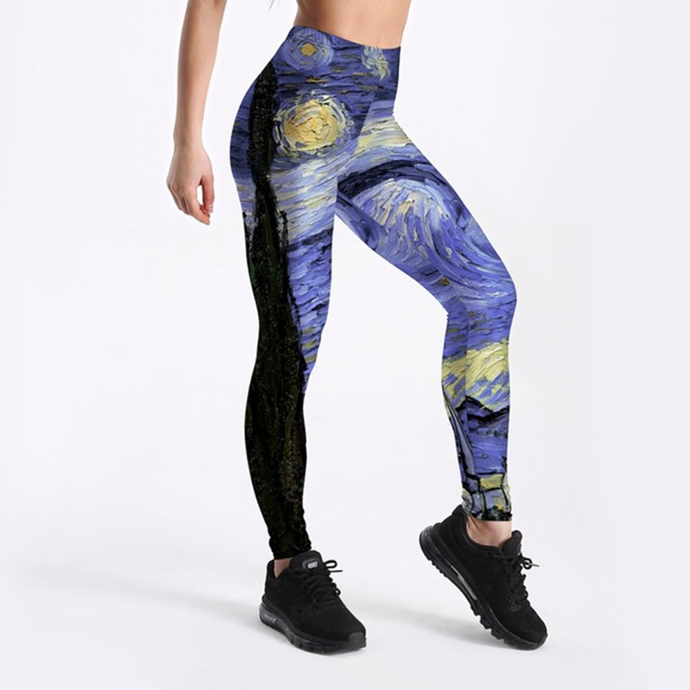 Starry night leggings