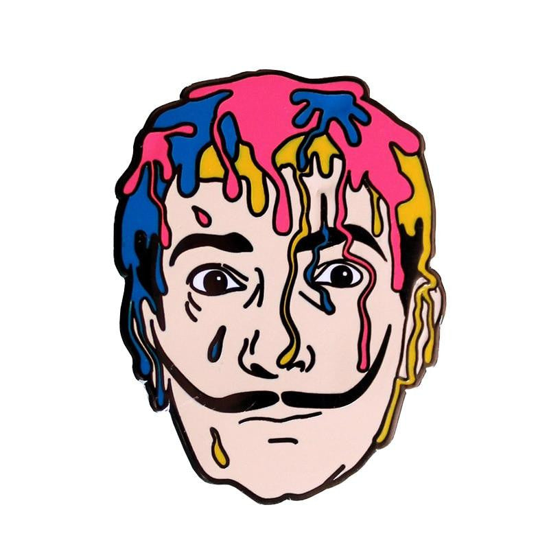 Salvador DALI Enamel Pin badge