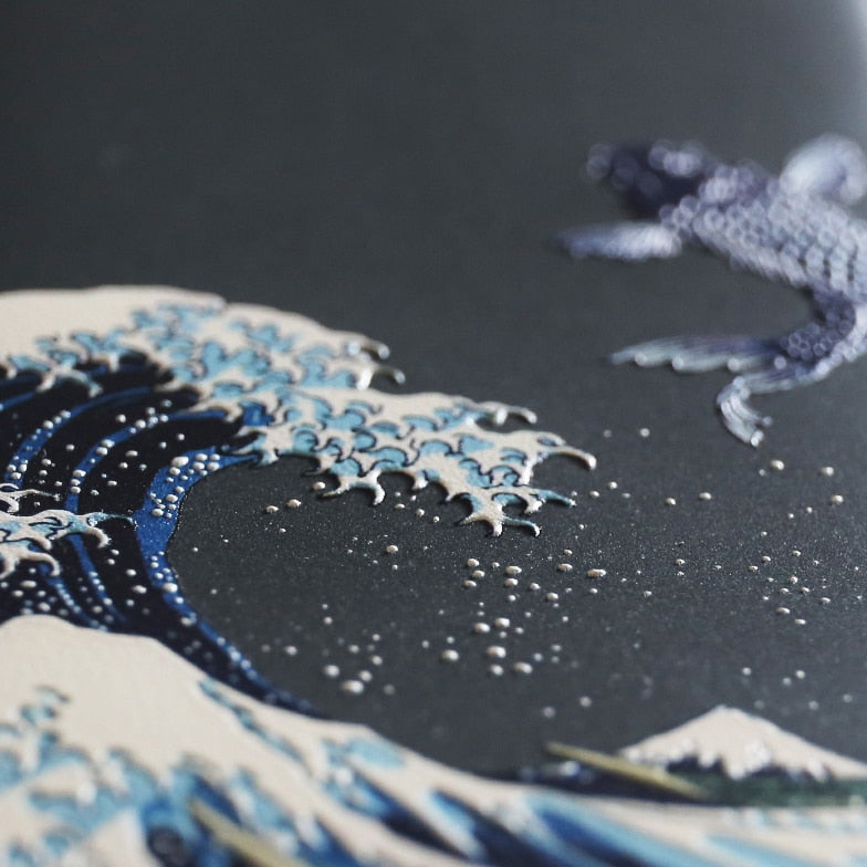 The great wave of Kanagawa inspired iPhone Case