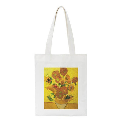 Van Gogh paintings bags