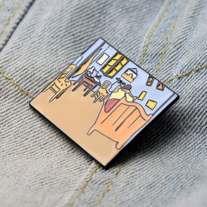 Van Gogh room Enamel Pins