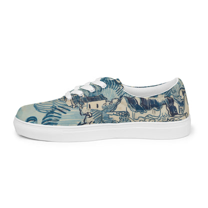 Landscape with Houses Van Gogh Sneakers